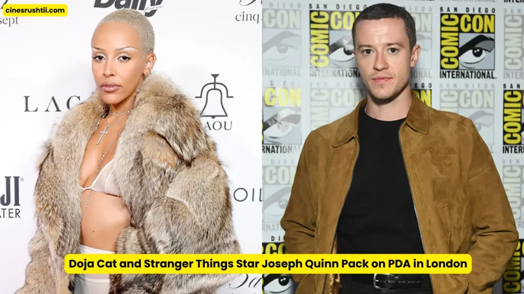 Doja Cat and Stranger Things Star Joseph Quinn Pack on PDA in London