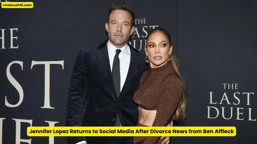 Jennifer Lopez Returns to Social Media After Divorce News from Ben Affleck