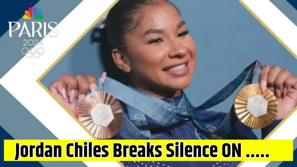Jordan Chiles Breaks Silence ON
