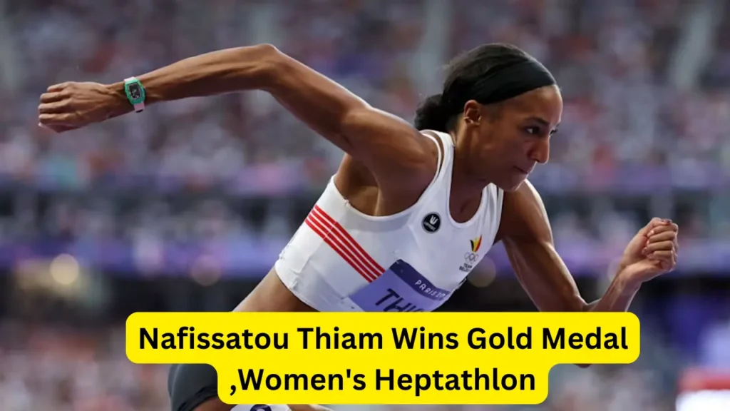 Paris Olympics 2024 : Nafissatou Thiam Wins Gold Medal ,Women's Heptathlon 1 Paris Olympics 2024 : Nafissatou Thiam Wins Gold Medal ,Women's Heptathlon