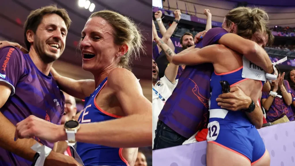 Olympic Runner Alice Finot Proposes to Boyfriend After Breaking Track & Field Record at the 2024 Olympics 1 Olympic Runner Alice Finot Proposes to Boyfriend After Breaking Track & Field Record at the 2024 Olympics