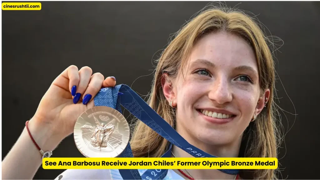 Ana Barbosu Receives Jordan Chiles’ Olympic Bronze Medal Amid Controversy