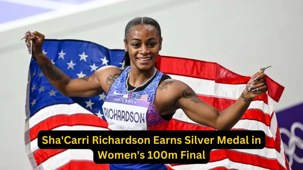 Paris Olympics 2024: Sha'Carri Richardson Earns Silver Medal in Women's 100m Final
