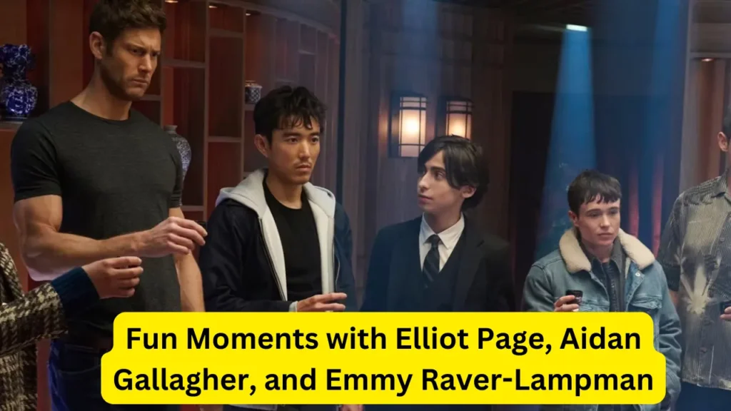 The Umbrella Academy Cast Plays "Most Likely To": Fun Moments with Elliot Page, Aidan Gallagher, and Emmy Raver-Lampman