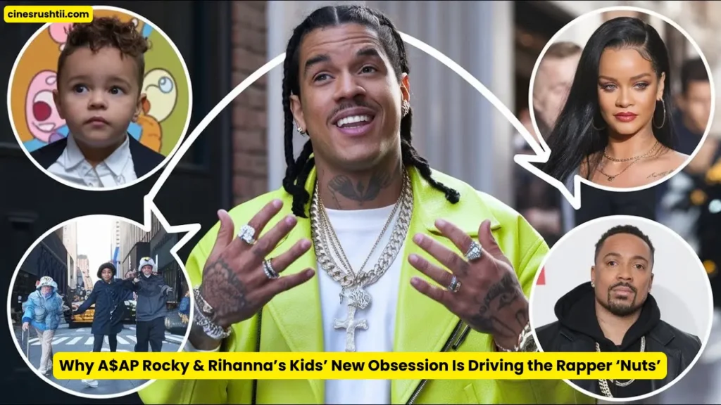 Why A$AP Rocky & Rihanna’s Kids’ New Obsession Is Driving Rapper ‘Nuts’ 1 Why A$AP Rocky & Rihanna’s Kids’ New Obsession Is Driving Rapper ‘Nuts’