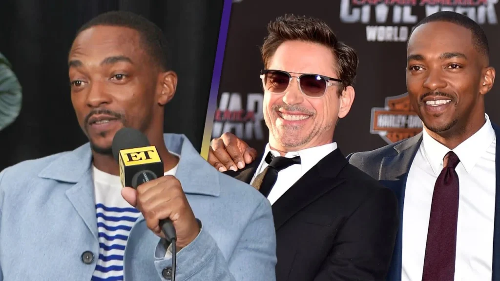 Why Anthony Mackie Wants to Punch Robert Downey Jr. in the Face 1 Why Anthony Mackie Wants to Punch Robert Downey Jr. in the Face
