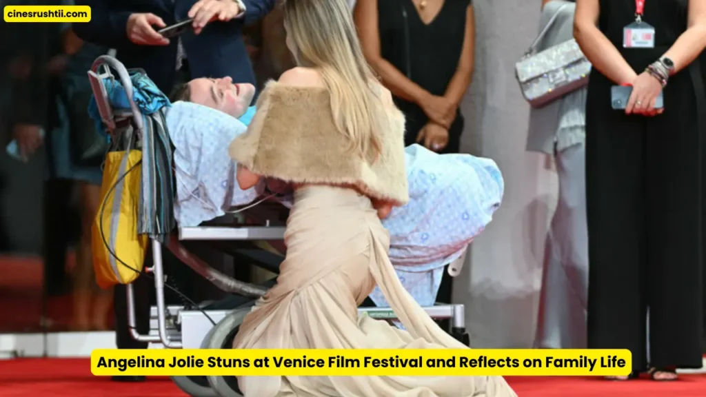 Angelina Jolie Stuns at Venice Film Festival and Reflects on Family Life
